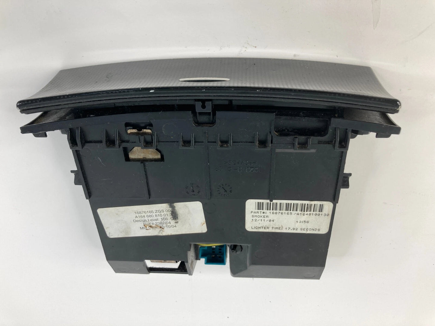 2006 2007 MERCEDES-BENZ ML 500 CENTER LOWER DASH STORAGE ASHTRAY A1648100130 OEM
