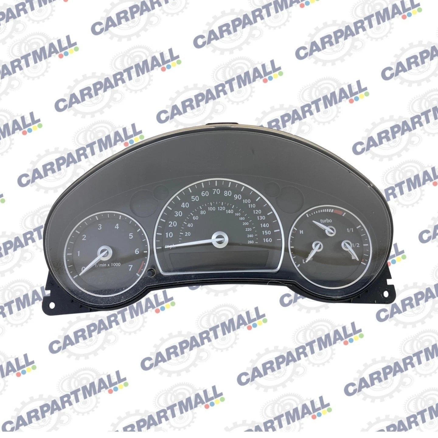 2007-2010 SAAB 9-3 SEDAN SPEEDOMETER INSTRUMENT CLUSTER UNKNOWN MILES 12776072