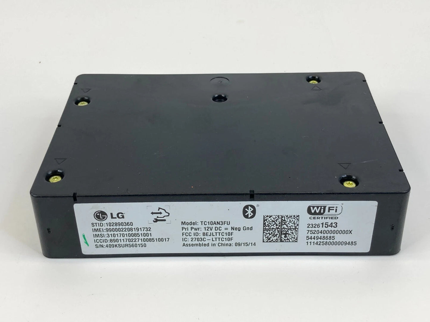 2014-2016 BUICK REGAL ONSTAR COMMUNICATION MOBILE CONTROL MODULE 23261543 OEM