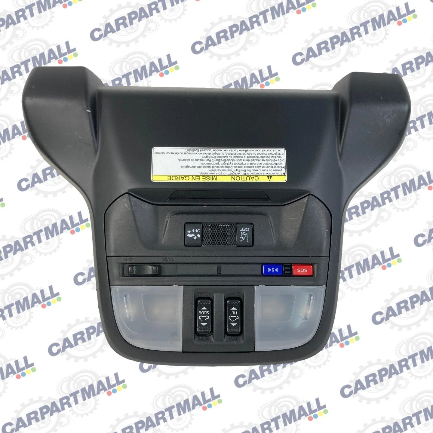 2017 2018 SUBARU IMPREZA OVERHEAD CONSOLE LIGHT LAMP W/ BEZEL COVER TRIM OEM