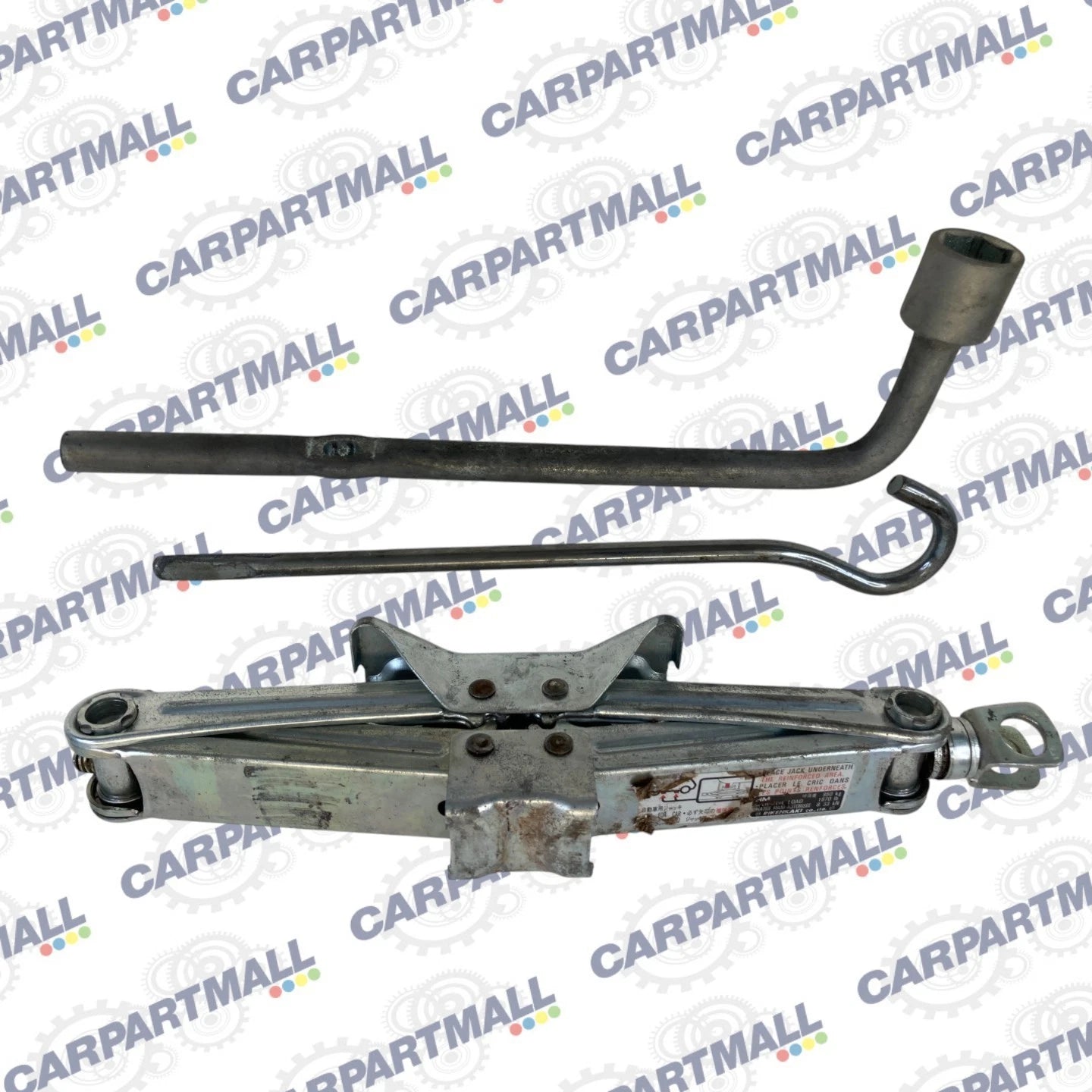 2006-2011 HONDA CIVIC EMERGENCY SPARE TIRE JACK TOOL KIT WRENCH & CASE OEM