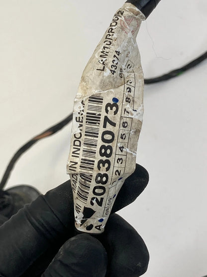 2010-2012 CHEVROLET TRAVERSE REAR RIGHT DOOR WIRE WIRING HARNESS 20838073