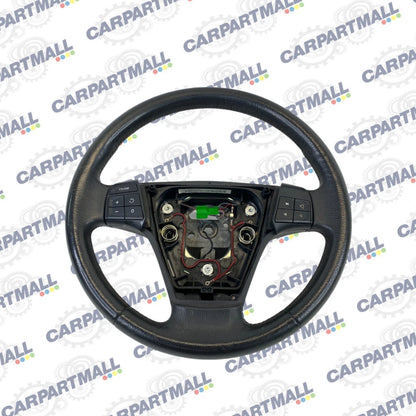 2004-2011 VOLVO S40 2.4I LEATHER STEERING WHEEL W/ CRUISE AUDIO BUTTONS OEM