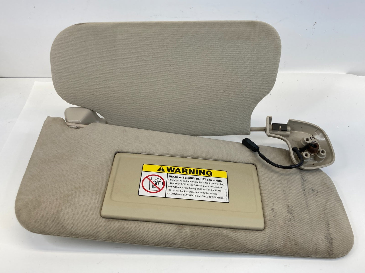 2003 2004 Lincoln Navigator Right Side Sunvisor Sun Visor Shade W / Light OEM