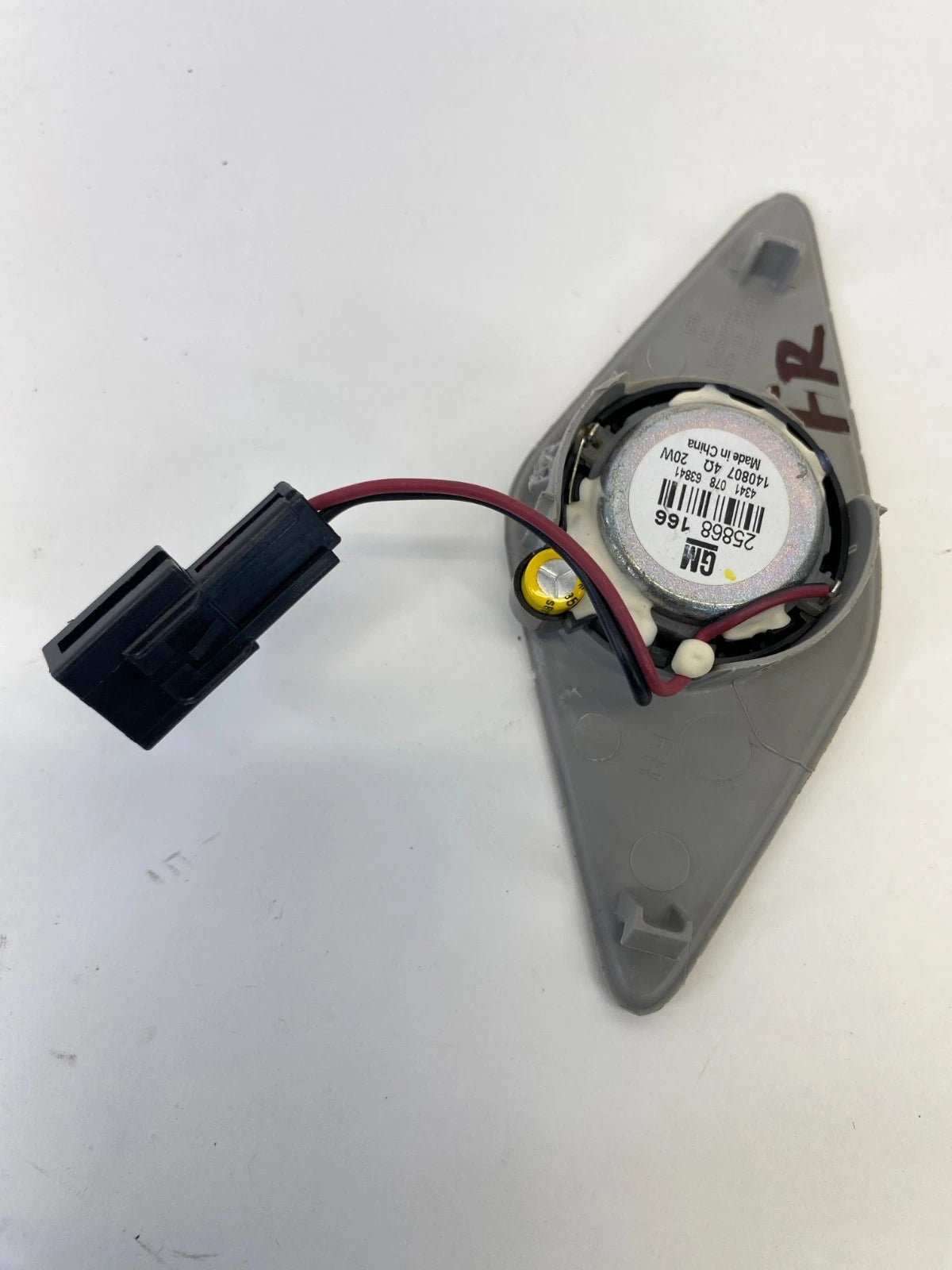 2010-2017 CHEVROLET EQUINOX FRONT RIGHT A-PILLAR TWEETER SPEAKER 25868166 OEM
