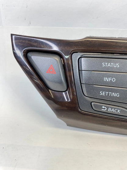 2013-2016 NISSAN PATHFINDER RADIO INFORMATION DISPLAY CONTROL PANEL OEM