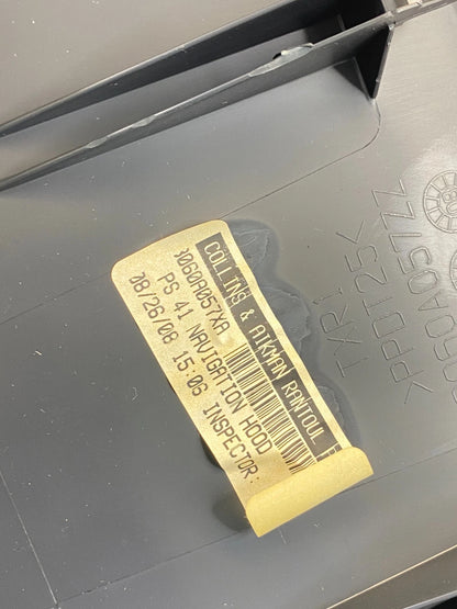 2007-2012 MITSUBISHI GALANT DASH UPPER SCREEN RADIO NAVIGATION BEZEL TRIM PANEL