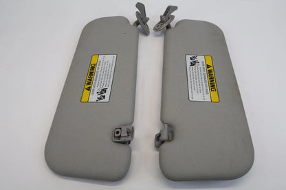 2014-2016 HYUNDAI ELANTRA SUNVISOR SUN VISORS SHADE SET PAIR LH RH W/ MIRROR OEM