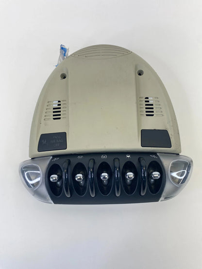 2007-2013 MINI COOPER OVERHEAD CONSOLE DOME LIGHT SUNROOF SWITCH 3422626 OEM