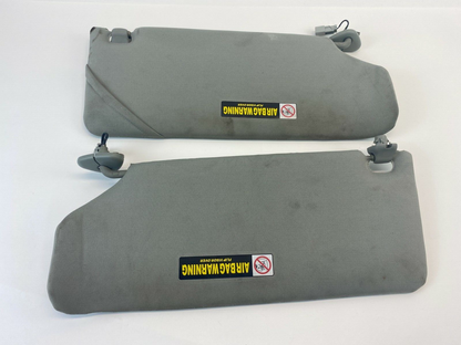 2008-2010 Honda Odyssey w Sunroof Left & Right Sunvisor Sun Visor Set Pair OEM