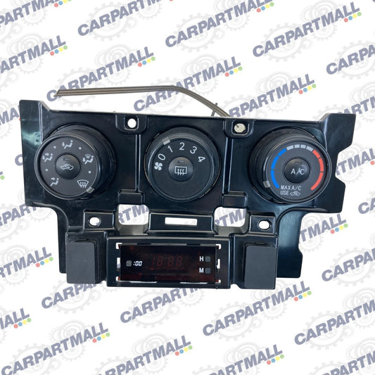 2009-2013 TOYOTA MATRIX AC HEATER CLIMATE CONTROL TEMPERATURE W/ CLOCK OEM