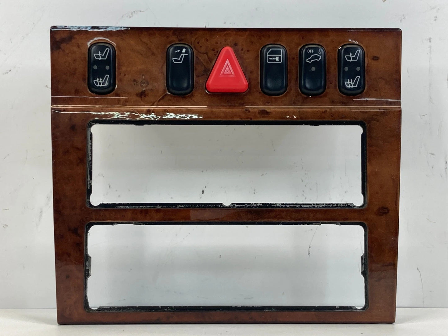 98-02 MERCEDES-BENZ E430 FRONT NAVIGATION SCREEN WOOD PANEL 210-820-01-51 OEM