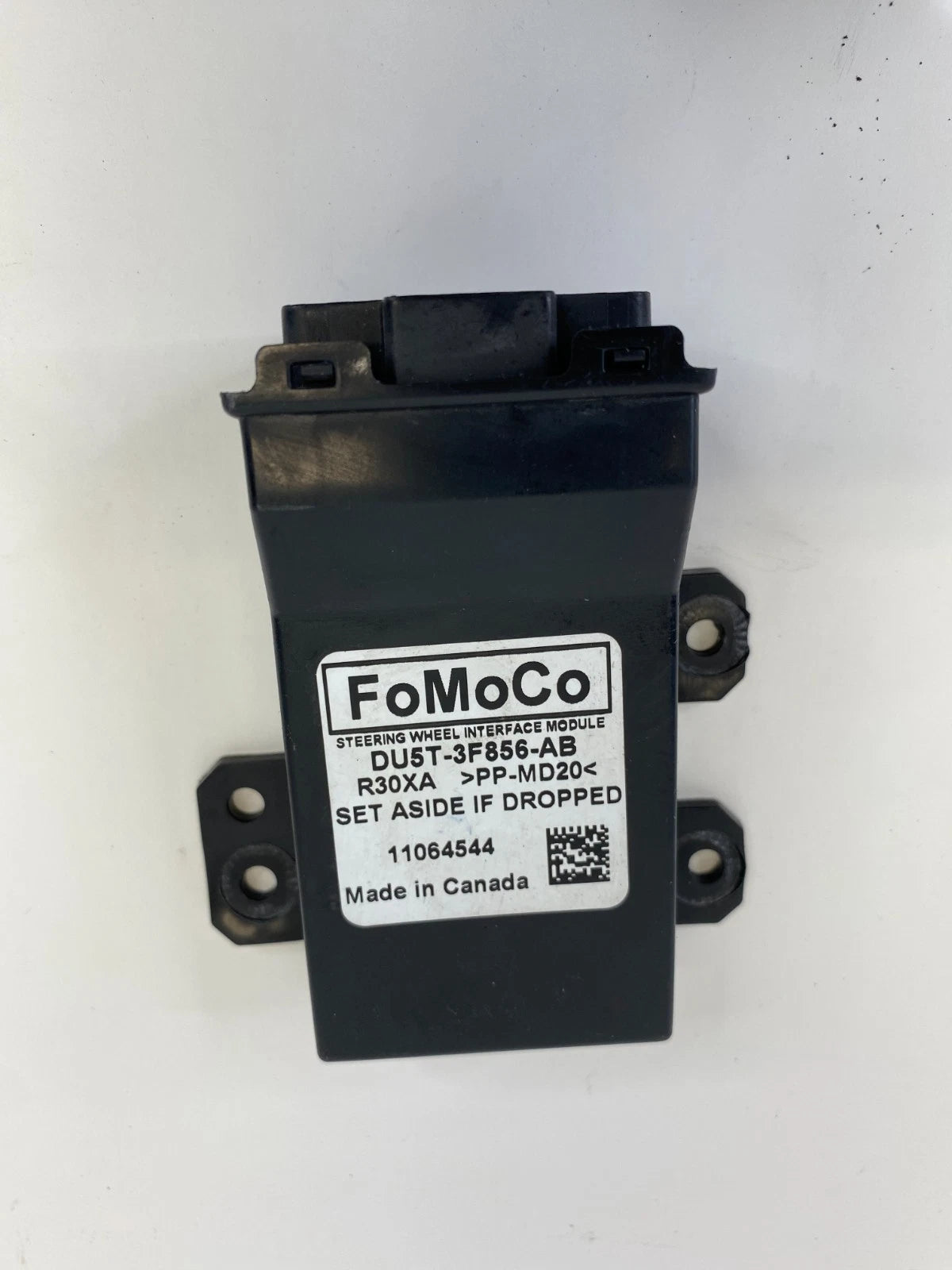 16-19 FORD INTERCEPTOR UTILITY HEATED STEERING WHEEL CONTROL MODULE DU5T3F856AB