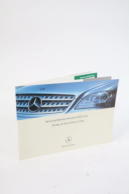 2008 MERCEDES-BENZ R-350 4MATIC SPORT WAGON OWNER'S MANUAL WARRANTY GUIDE SET