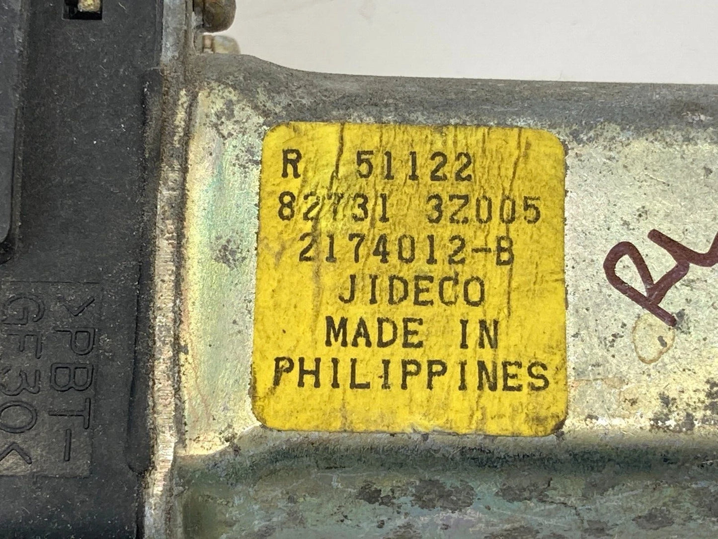 2002-2006 NISSAN ALTIMA REAR LEFT SIDE POWER DOOR WINDOW MOTOR 82731-8J000 OEM