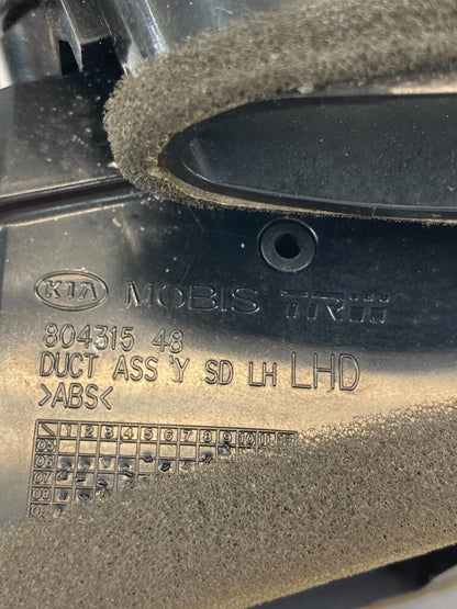 06-10 KIA SEDONA LEFT DRIVER SIDE DASH AC AIR VENT GRILLE TRIM 4D974-50000 OEM