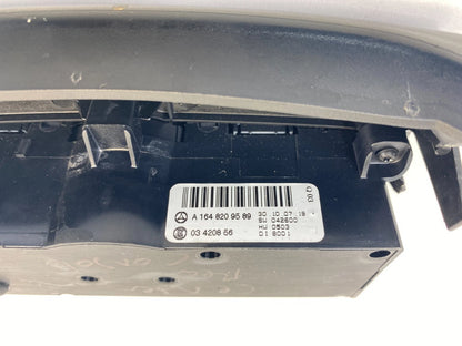 06-11 MERCEDES-BENZ R350 REAR CONSOLE A/C HEATER CLIMATE CONTROL UNIT 1648209589