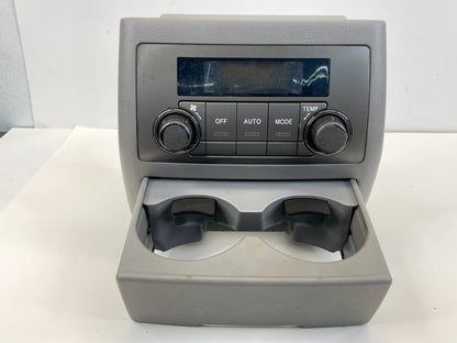 08-10 Toyota Highlander Rear AC Heater Temperature Climate Control W/ Cup Holder