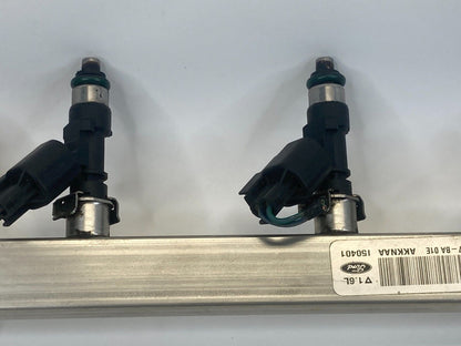 2014-2019 Ford Fiesta 1.6L Engine Fuel Injector Injection Rail AE8E-9H487-BA OEM