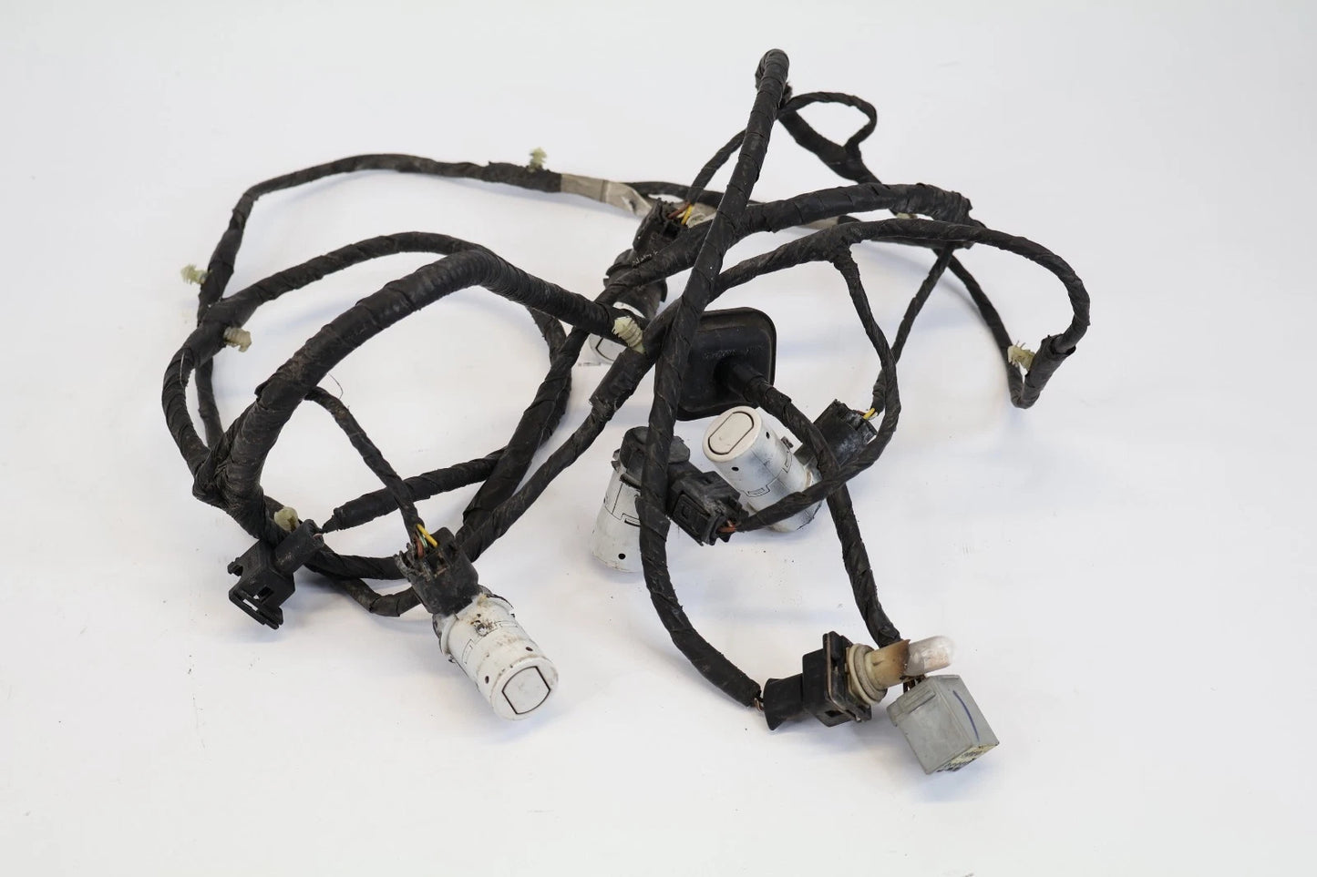2004 JAGUAR S-TYPE 3.0L V6 REAR BUMPER PARKING AID SENSOR WIRING HARNESS OEM