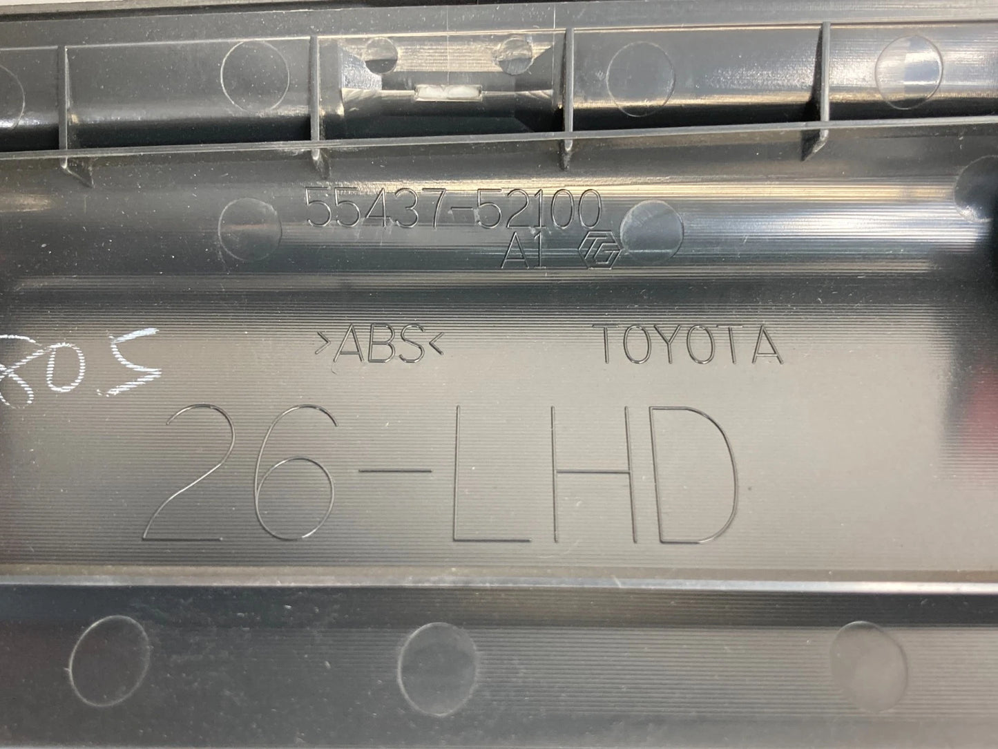 08-14 SCION XD RIGHT SIDE DASHBOARD UPPER GLOVE BOX STORAGE DRAWER 55437-52100