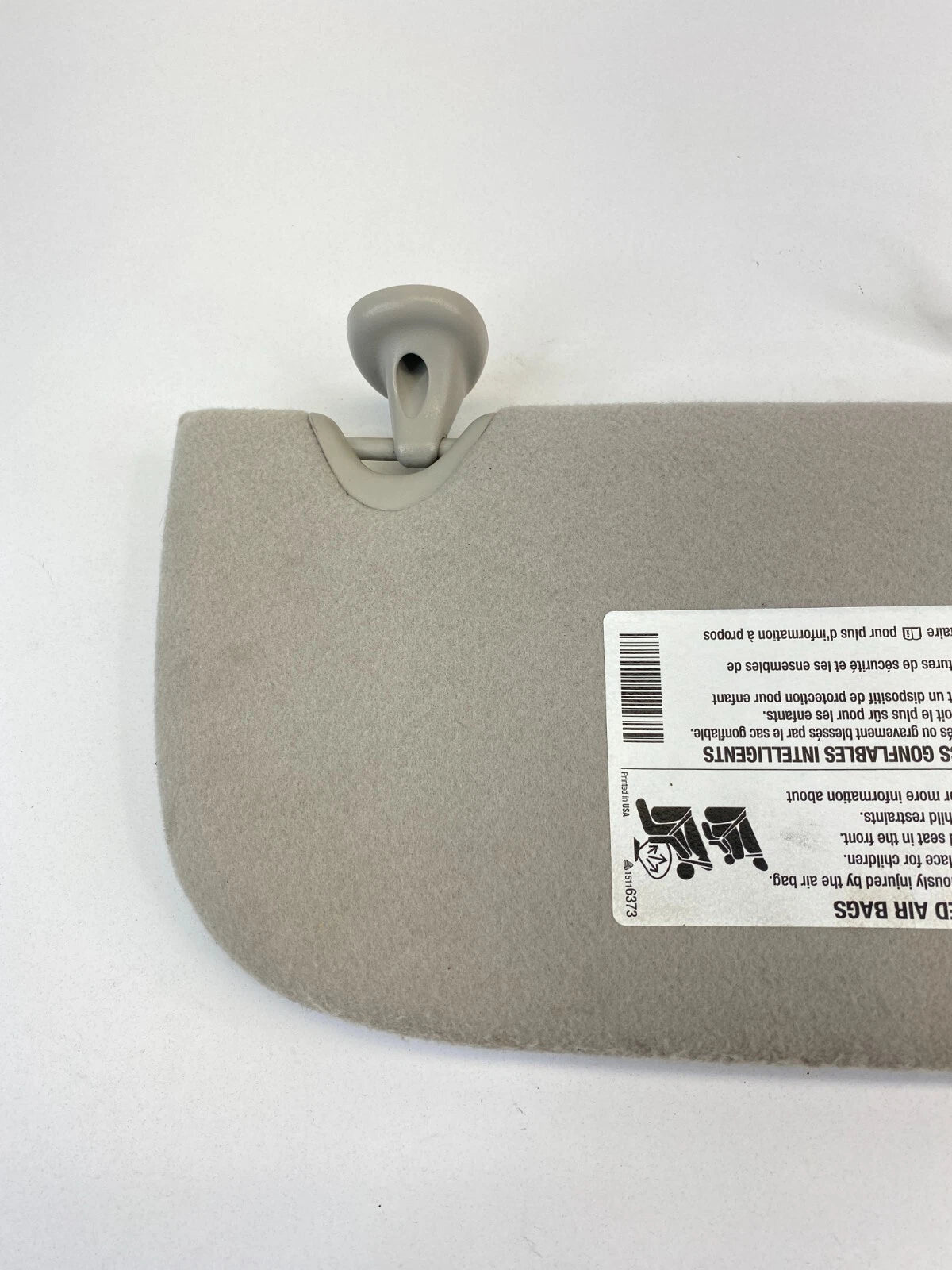 2005-2007 SAAB 9-7X LEFT DRIVER SIDE SUNVISOR SUN VISOR SHADE W/ ILLUMINATION