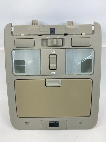 2006 2007 INFINITI M35 M45 ROOF OVERHEAD CONSOLE DOME MAP LIGHT W SUNROOF SWITCH