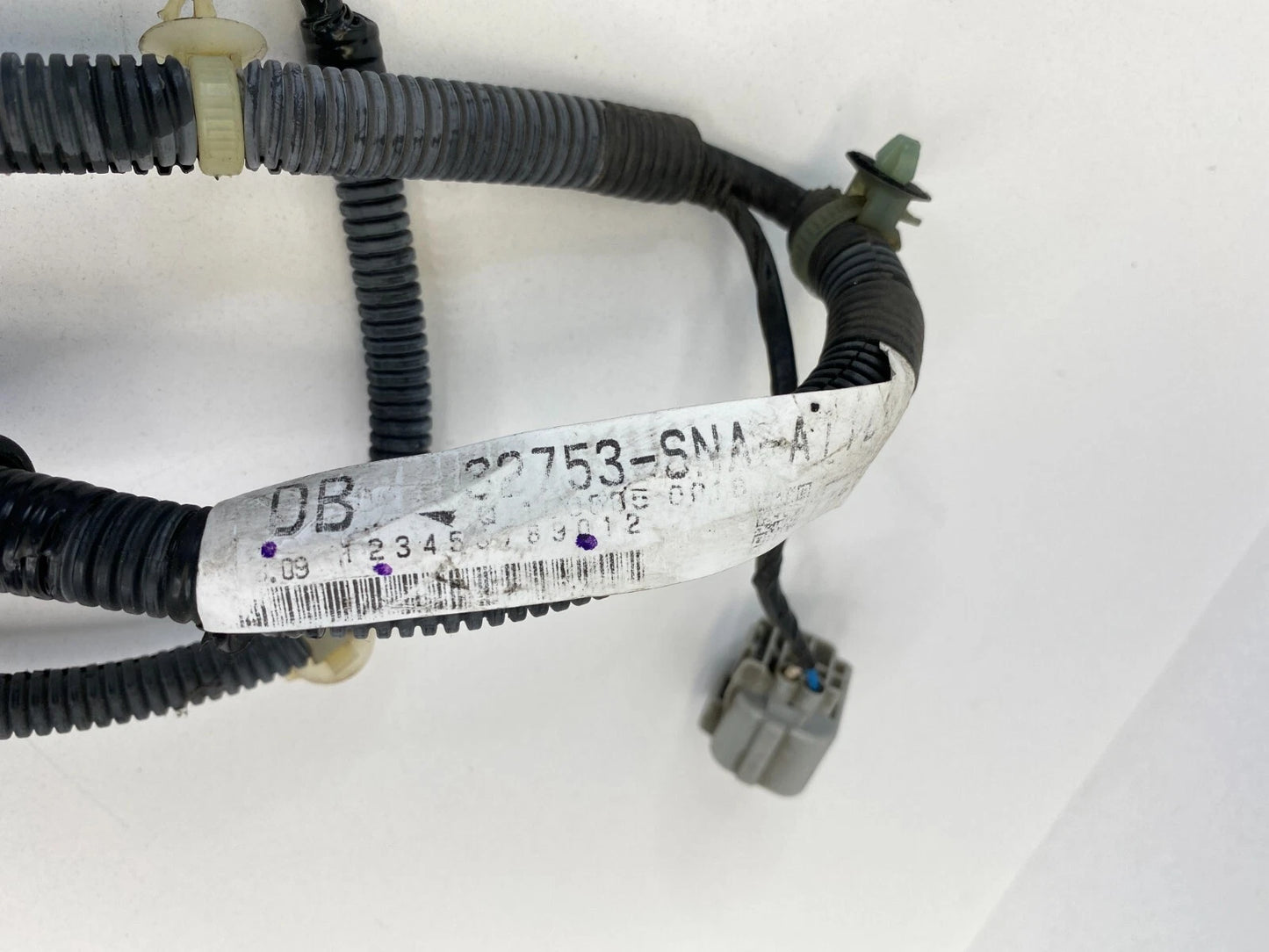 06-11 HONDA CIVIC SEDAN REAR RIGHT SIDE BACK DOOR HARNESS WIRE WIRING 32753-SNA