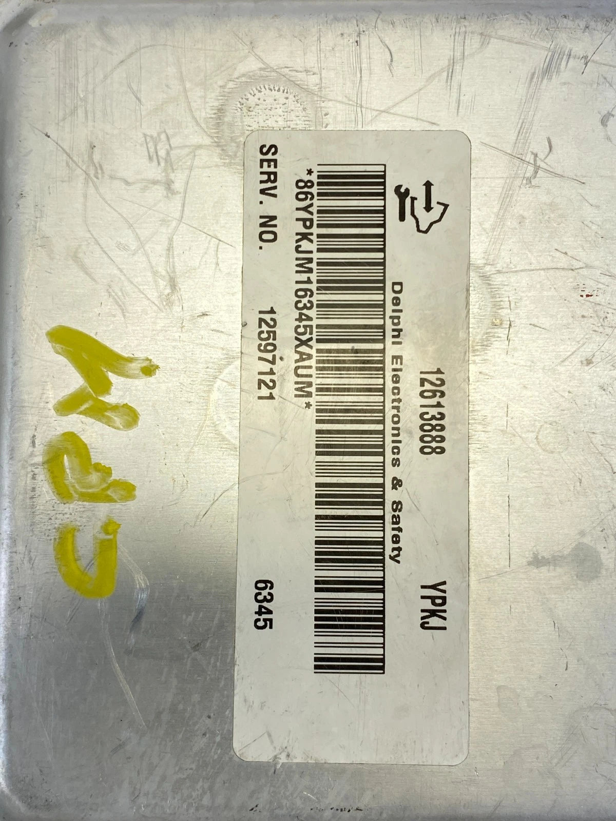 2007 Pontiac Torrent 3.4L A/T ENGINE COMPUTER CONTROL MODULE ECM ECU 12597121
