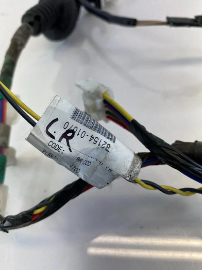 2009 2010 PONTIAC VIBE GT REAR LEFT DRIVER SIDE DOOR PANEL WIRE WIRING HARNESS