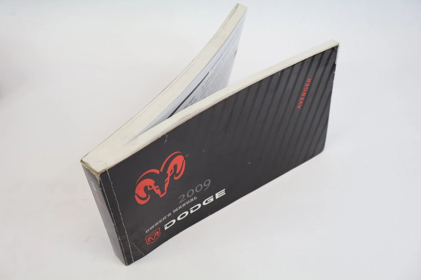 2009 DODGE AVENGER OWNERS MANUAL COVER CASE BLACK OEM