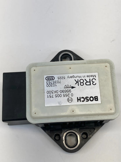 2008-2014 HYUNDAI SONATA 2.4L SUSPENSION YAW RATE SENSOR MODULE 95690-3K500