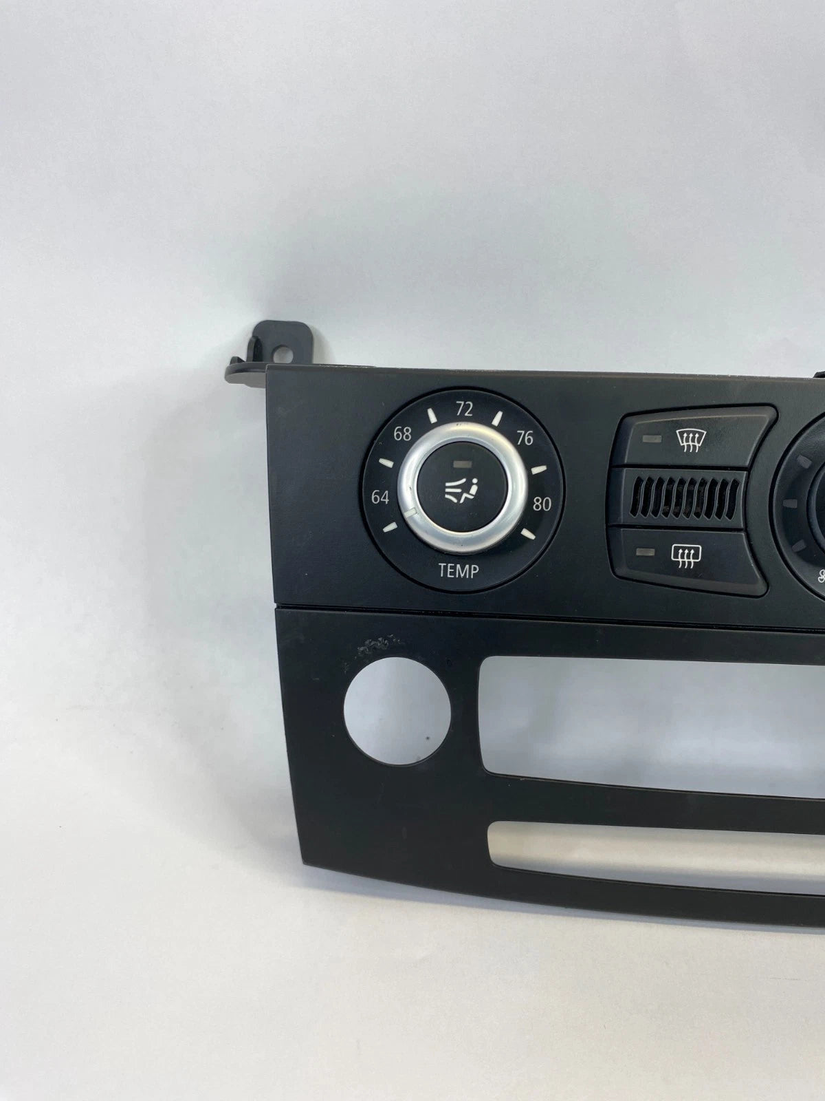 2008 BMW E60 535XI A/C TEMPERATURE CLIMATE CONTROL SWITCH W/ BEZEL 64119161610