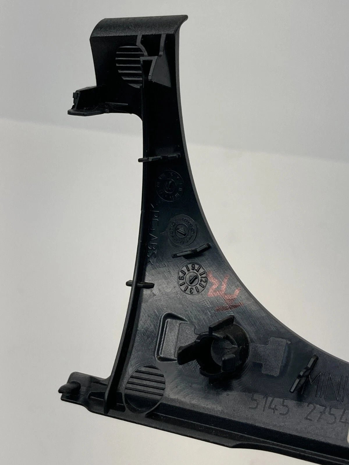 2007-2015 MINI COOPER DASH UPPER GLOVE BOX RIGHT SIDE COVER TRIM MOLDING OEM