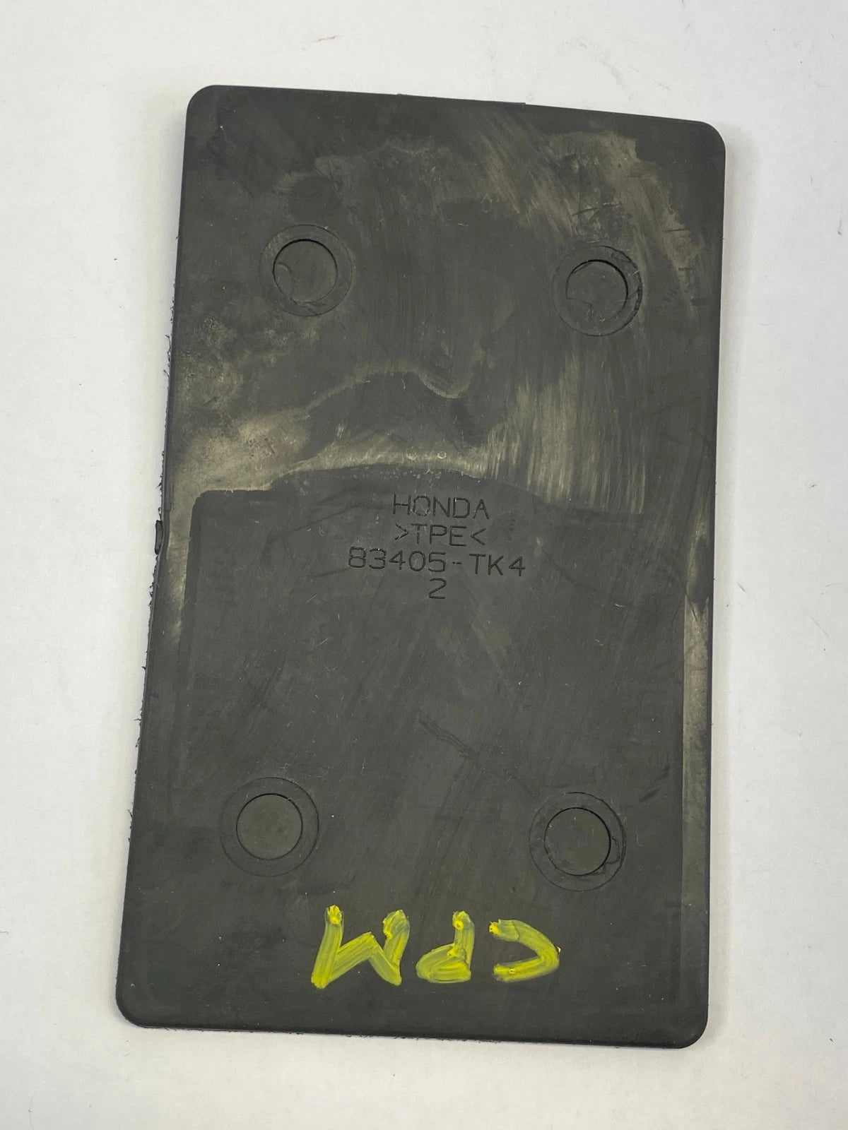 2009-2014 09-14 ACURA TL CENTER CONSOLE RUBBER MAT TRAY BLACK 83405-TK4 OEM