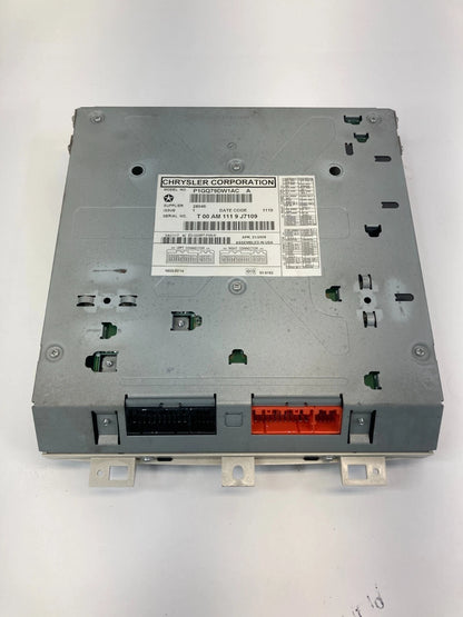 09 10 DODGE GRAND CARAVAN REAR OVERHEAD DV SYSTEM MONITOR DISPLAY 1GQ79DW1AC OEM