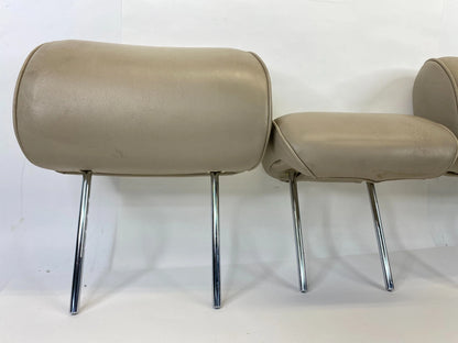 2001 2002 LEXUS GS300 GS430 REAR SEAT HEADREST LEFT CENTER RIGHT HEAD REST SET