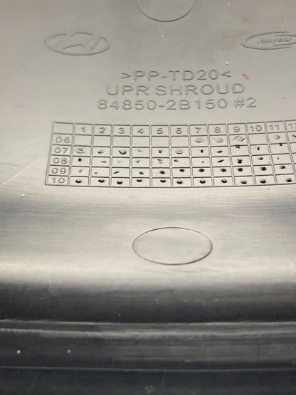 2010-2012 Hyundai Santa Fe Upper & Lower Steering Column Cover Shroud OEM