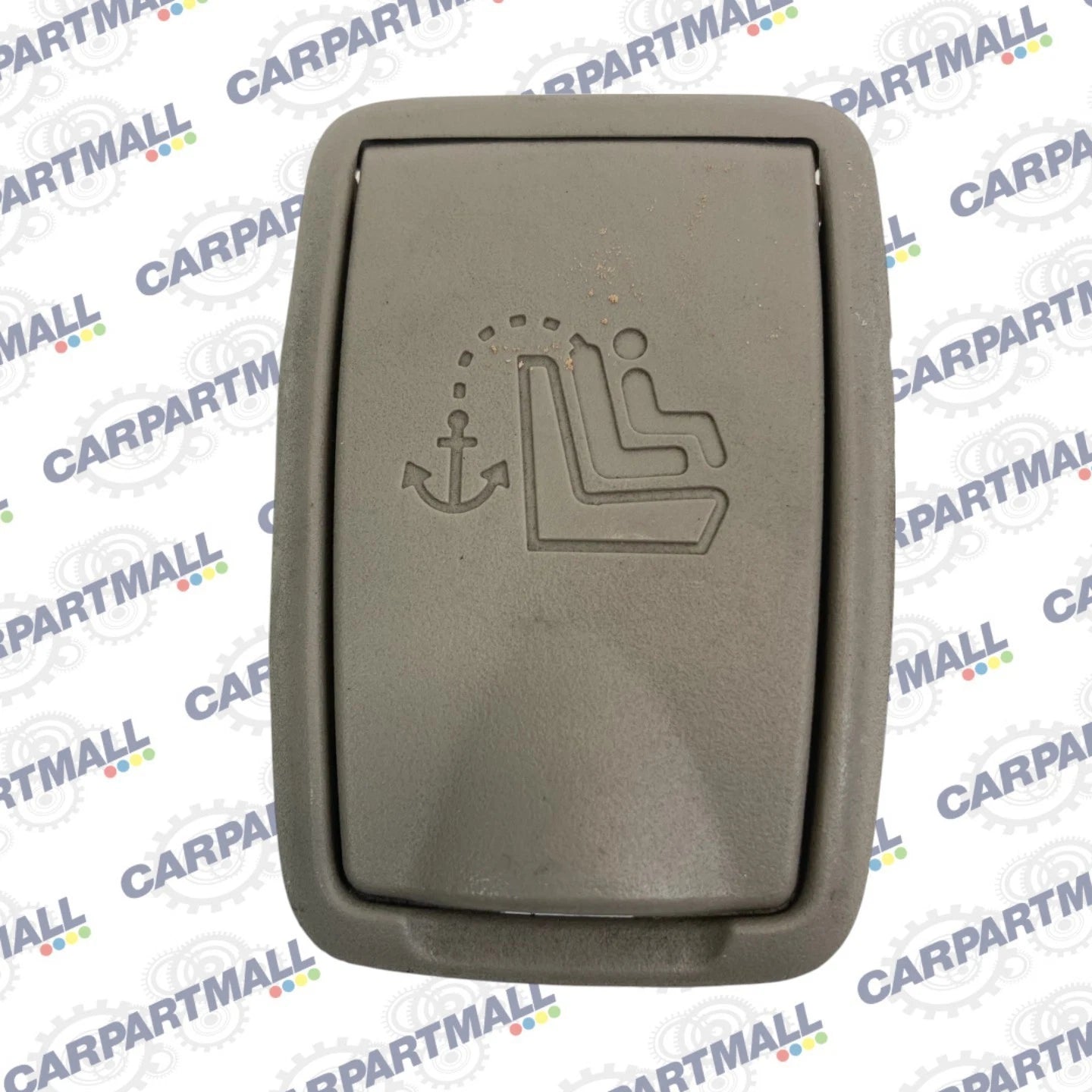 2002-2006 TOYOTA CAMRY SEDAN REAR SEAT CHILD ANCHOR PLATE COVER CAP TRIM PANEL