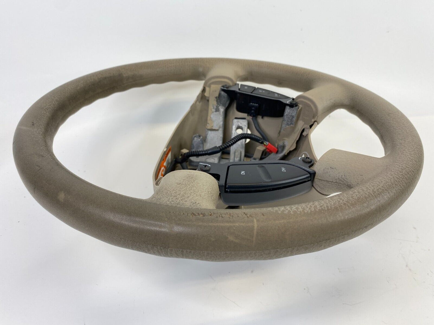 1999 00 01 02 03 2004 Ford Mustang Steering Wheel w/ Cruise Control Switch OEM