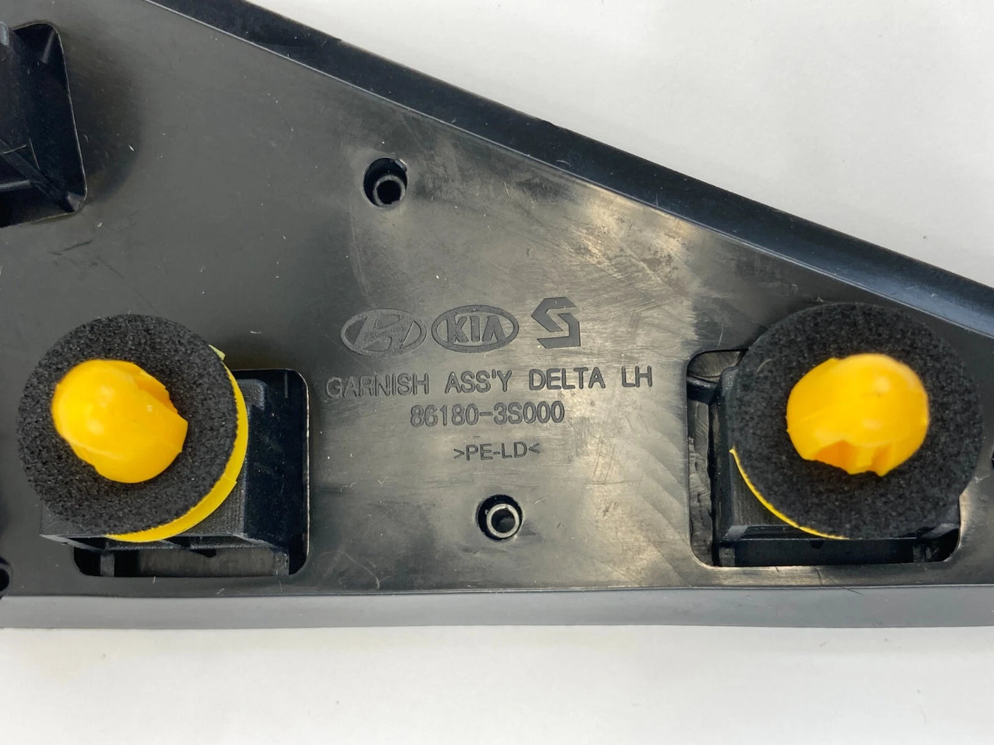 11-14 HYUNDAI SONATA FRONT LEFT EXTERIOR FENDER PILLAR GARNISH TRIM 86180-3S000