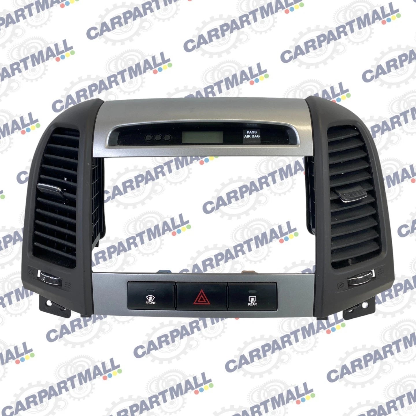 10-12 Hyundai Santa Fe Dash Radio Clock Climate Control Trim Bezel 94520-2B000