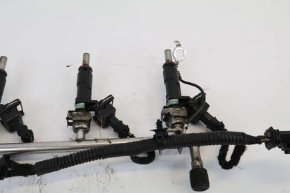 2011-2015 CHEVROLET CRUZE 1.8L FUEL INJECTORS RAIL ASSEMBLY WITH HARNESS OEM