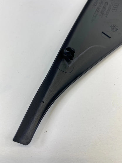 06-13 AUDI A3 FRONT RIGHT SIDE INTERIOR DOOR CORNER COVER TRIM 8P4-858-706A OEM