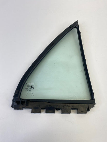 03-08 Toyota Corolla Rear Left Back Door Quarter Vent Window Glass 68189-02040