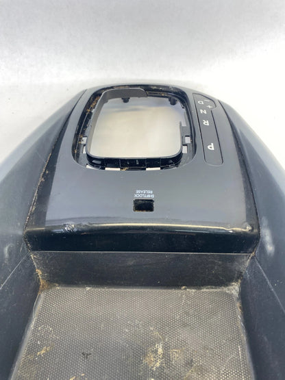 2011-2013 KIA FORTE A/T FLOOR CONSOLE GEAR SHIFTER BEZEL TRIM PANEL ASSEMBLY OEM