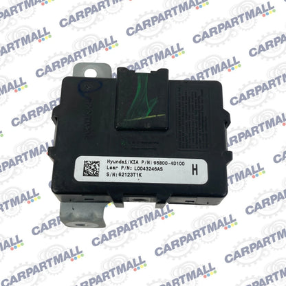 07 08 HYUNDAI SANTA FE TIRE ENTOURAGE PRESSURE CONTROL MODULE TPMS 95800-4D100