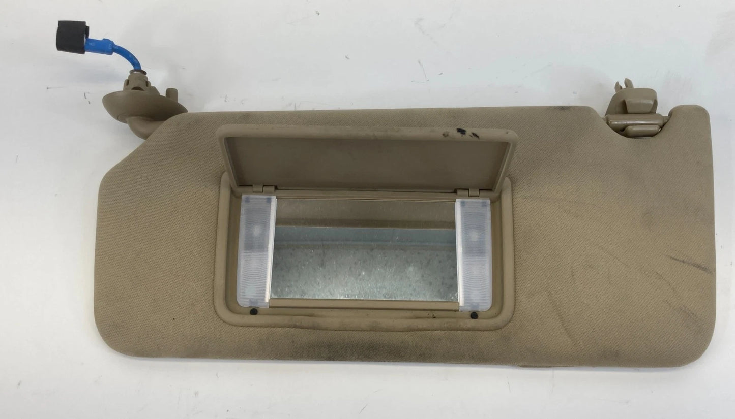 2008-2012 HONDA ACCORD LEFT RIGHT SUNVISOR SUN VISOR SHADE SET ILLUMINATED OEM