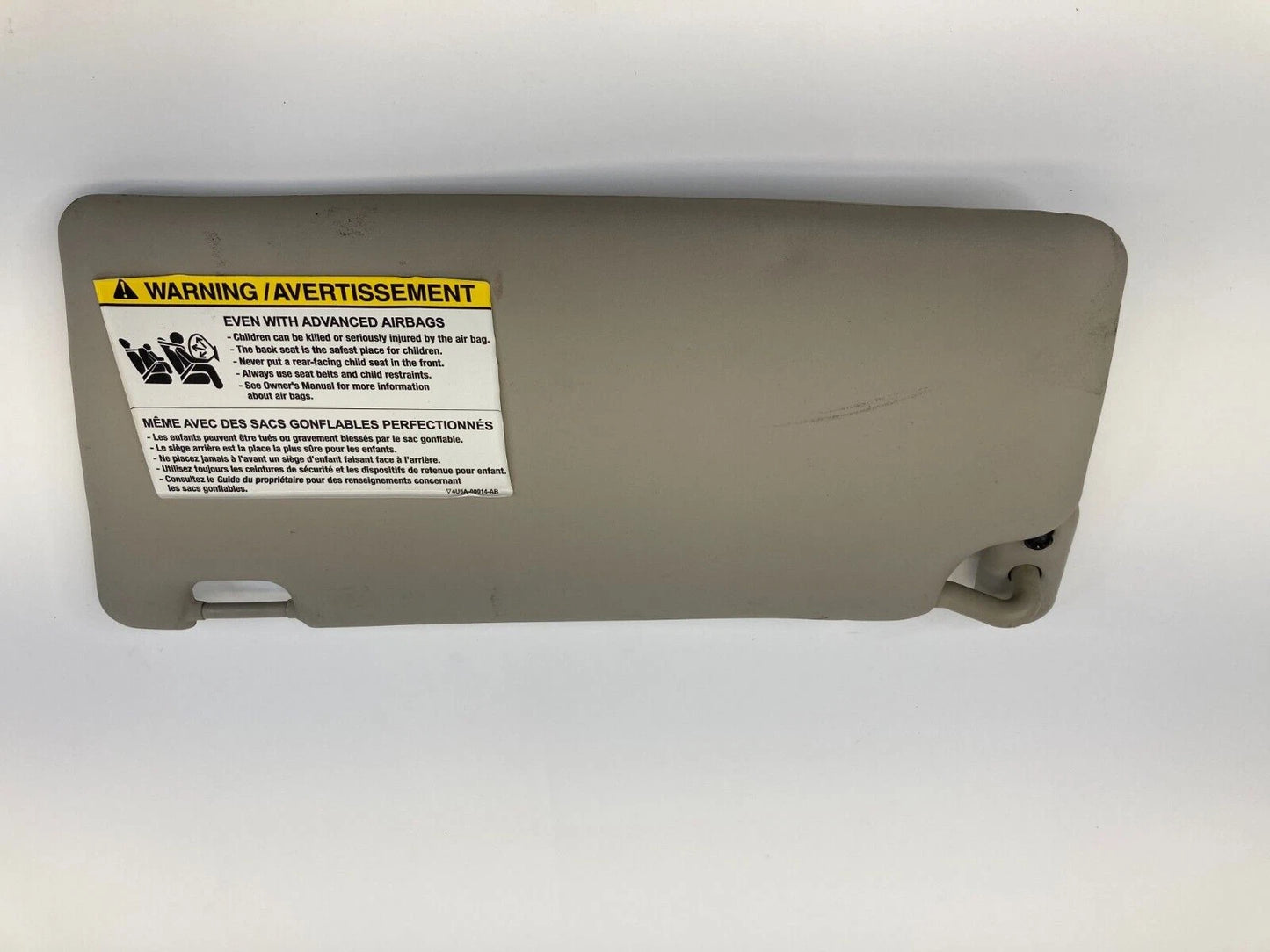 2008-2011 FORD FOCUS ROOF RIGHT PASSENGER SIDE SUNVISOR SUN VISOR SHADE OEM