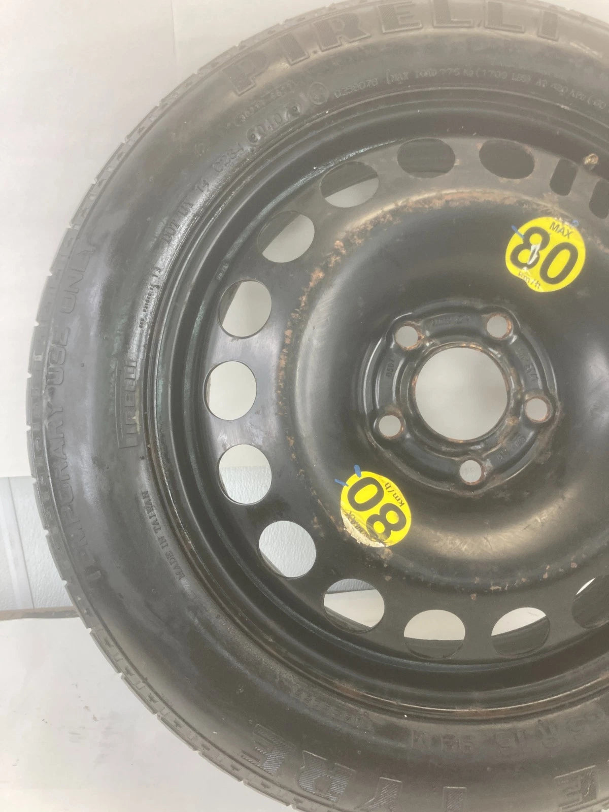 2003-2011 SAAB 9-3 EMERGENCY SPARE TIRE WHEEL RIM DONUT T125/85 R16 99M